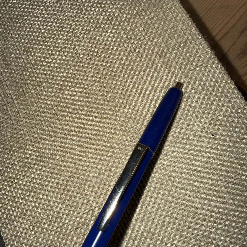 Vintage U.S. Senate Souvenir Blue Ballpoint Pen – DC Capitol Hill Collectible
